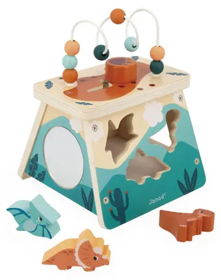 Imagen del producto de JANOD - Volcán de actividades, para niños a partir de 1 año, metal y madera, multicolor