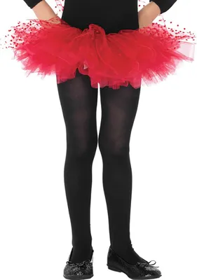 Produktbild von Pünktchen Tutu für Kinder rot - Fasching Halloween