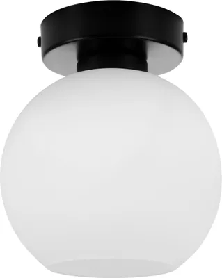Image de PLAFONNIER CLASSIQUE LAMPE EN VERRE Boule LED