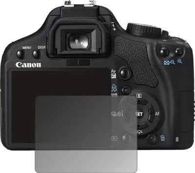 Produktbild von Blickschutzfolie für Canon EOS 450D matt Schutzfolie Folie Display Schutz dipos