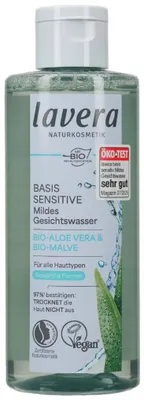 Produktbild von LAVERA basis sensitiv mildes Gesichtswasser 200ml PZN 17828134