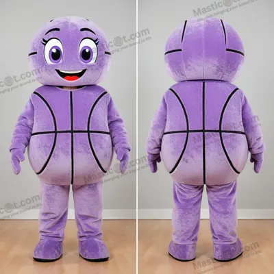 Immagine prodotto di Costume MASTICOT Gonfiabile a Forma di Palla da Basket in Peluche Lavanda