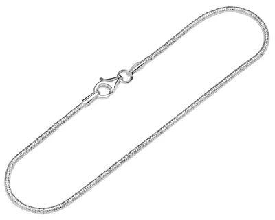 Obrázok produktu pre Náramok NKlaus, striebro 925, retiazka v tvare hada, 19 cm