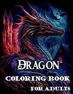Produktbild von Dragon Coloring Book for Adults