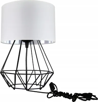 Obrázok produktu pre Moderná lampa stolná lampa stolová lampa nočná lampa svietidlo bielo-strieborné zo série N230 (N230-N1-WS)