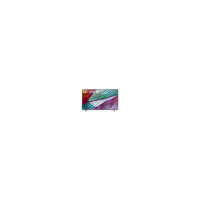 A television screen displaying a colorful abstract pattern.