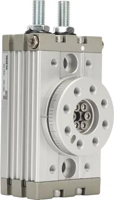 Image de Vérin pneumatique rotatif, réglable de 0 à 190 degrés, en alliage d'aluminium haute résistance et étanche, 10 A