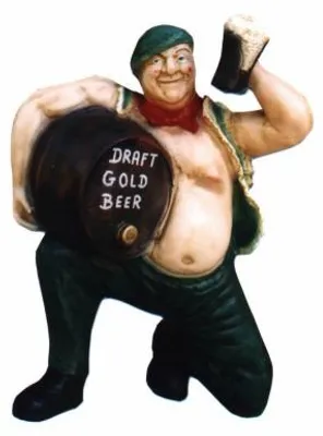 Immagine prodotto di Design Drinker Figura Statua Scultura Figure Sculture Decorazione Decorazione 5603 Nuovo