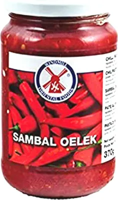 Produktbild von Chilipaste Sambal Oelek | Traditionelle Chili-Paste | Vielseitig verwendbar | 370 g