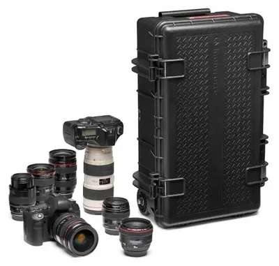 Produktbild von Manfrotto Pro Light Reloader Tough L-55, Trolley-Koffer, Jede Marke, Canon EOS M3, Canon EOS M5, Canon EOS M6, Fujifilm X-Pro2, Fujifilm X-T1, Fujifilm X-T1 IR,..., Schwarz