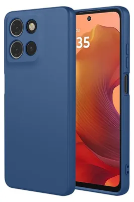 Produktbild von Motorola Moto G15 / G17 (Power) Hülle - Coverup Colour TPU Back Cover - Blau