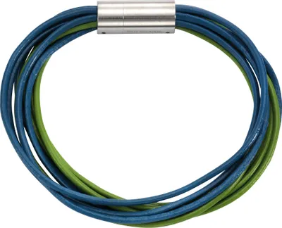 Produktbild von Zeeme Stainless Steel Armband Edelstahl 19cm türkis 389060369-2