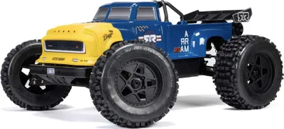 Produktbild von Arrma 1:8 Maßstab Notorious 6S V6 4x4 BLX Brushless Stunt Truck RTR - Blau
