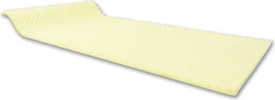 Produktbild von Alanpur® Visco Noppen(90 x 190 cm) Matratzenauflage Profil/Glatt (RG55) Schaumplatte