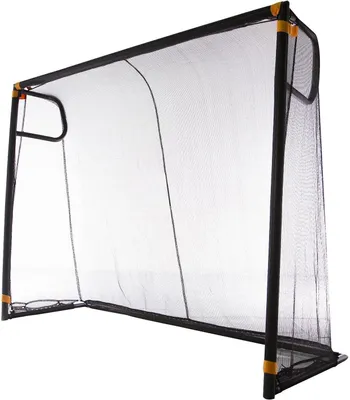 Imagen del producto de Portería de fútbol, color , con postes de acero extra resistentes, dimensiones 244x200x90 cm, ideal para jardín y uso en exteriores