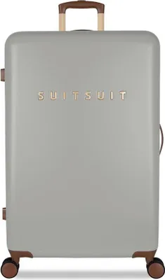 Obrázek produktu pro Plastový kufr SUITSUIT® Fab Seventies Limestone L - šedá