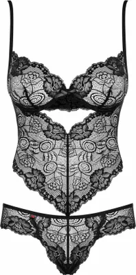 Produktbild von Obsessive - Alluria Kanten Body - Zwart