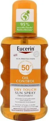 Obrázok produktu pre Eucerin Sun Oil Control Body Transp.Spray Lsf 50+ 200 ml