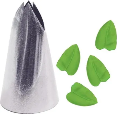 Immagine prodotto di Bocchetta per spruzzare in acciaio inox - foglia grande
