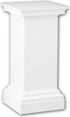 Produktbild von PROFHOME 114001 Vollsäulen Postament Säule Zierelement dekoratives Element