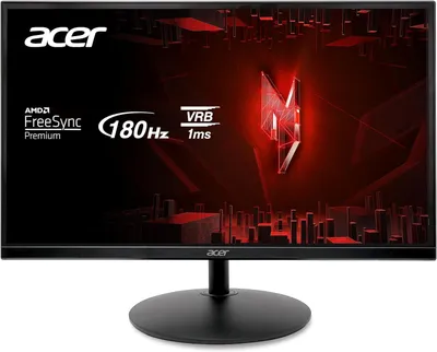 Produktbild von Acer XF240Y S3, 60,5 cm (23.8"), 1920 x 1080 Pixel, Full HD, LED, 1 ms, Schwarz