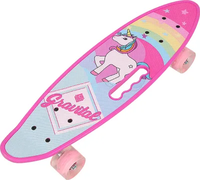 Produktbild von LED Blinkendes Skateboard Skateboard Miniboard Komplett Board für Kinder 59x15cm