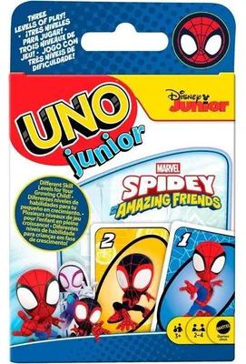 Immagine prodotto di Gioco di carte UNO Junior, Spidey e i suoi amici