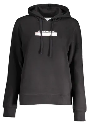 Produktbild von Nachhaltiger Damen-Kapuzenpullover: Schwarz, Komfort, Style & Umwelt.