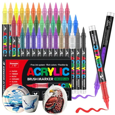Zdjęcie produktu dla Zestaw pisaków akrylowych w 36 kolorach