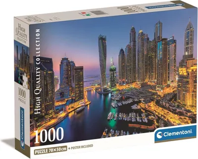 Produktbild von Clementoni High Quality Collection Dubai, 1000 Stück(e), Landschaft, 18 Jahr(e)