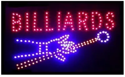 Produktbild von LED Schild BILLIARDS
