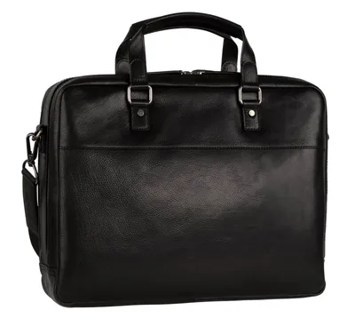Produktbild von LEONHARD HEYDEN Henkeltasche Laptoptasche mit Laptopfach Roma Zipped Briefcase 2 Compartments Black schwarz