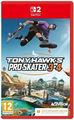 Produktbild von Activision Tony Hawk's Pro Skater 3 + 4, Nintendo Switch 2, Multiplayer-Modus, T (Jugendliche)