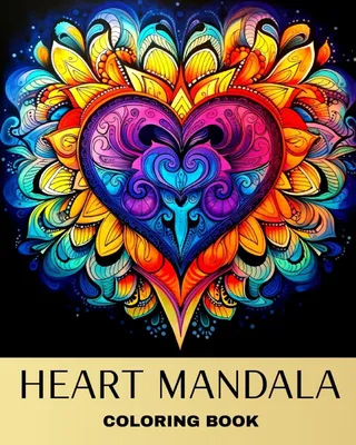 Produktbild von Herz-Mandala-Malbuch