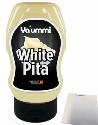 Produktbild von Ya´ummi White Pita (300ml Flasche) + usy Block