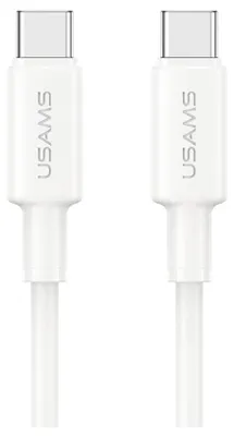 Obrázek produktu pro Kabel USAMS 60W TYPE-C 1m bílý SJ763