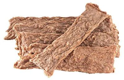 Image de Friandise essentielle pour chiens – Viande séchée – 100 % naturelle et séchée avec soin – Sans additifs – Facile à digérer – Friandise moelleuse, idéale pour les chiots, les chiens âgés et les chiens ayant une sensibilité digestive