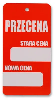 Produktbild von MONTIP Preisetiketten 5,5 x 10,5 cm 50 Stück Verkauf