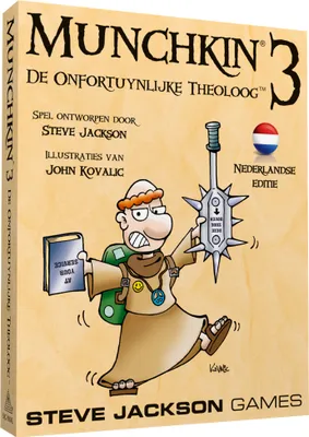 Image de Asmodee Munchchin 3 Le théologien malheureux jeu de cartes
