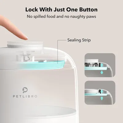 Produktbild von Petlibro Air, Haustierfutterautomat, Weiß, Katze, 2 l, AC, 100 - 240 V