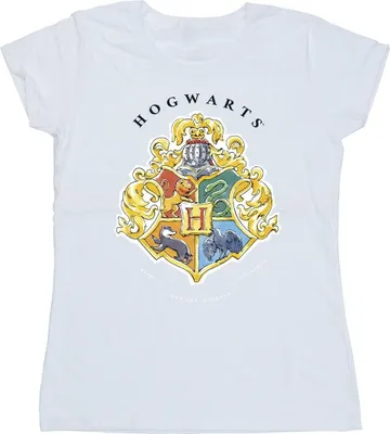Produktbild von Harry Potter - "Hogwarts" T-Shirt für Damen BI24277 (XXL) (Weiß)