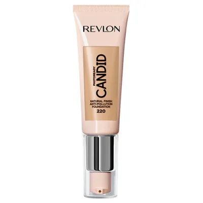 Image de Revlon, Candid, Anti-Pollution, Liquid Foundation, 220, Sand Beige, 22 ml
