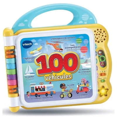 Immagine prodotto di VTECH - Il mio libro illustrato bilingue - 100 veicoli