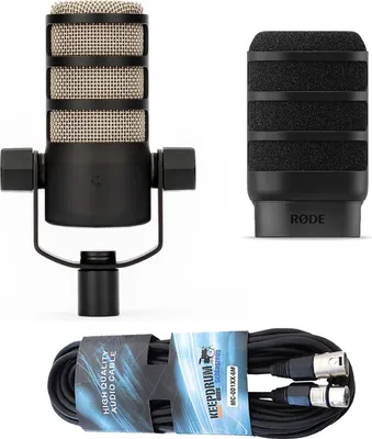 Zdjęcie produktu dla Mikrofon Rode Podmic z ekranem WS14 i kablem