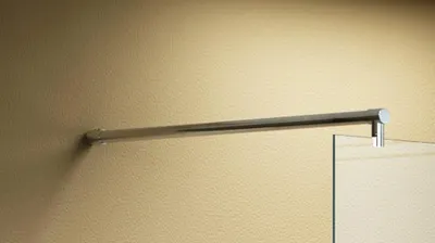 Produktbild von BuyLando Stabilisator Stange - 150cm Rundrohr - für Duchwand & Duschkabine