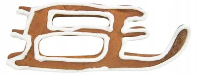 Produktbild von EkoForemki Sanki Ausstecher für Plätzchen und Lebkuchen Edelstahl