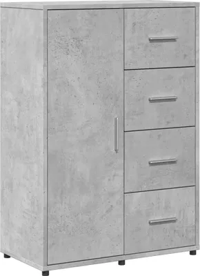 Produktbild von Sideboard Betongrau 60x31x84 cm Holzwerkstoff