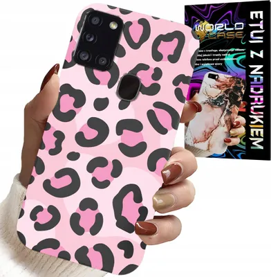 Zdjęcie produktu dla Etui Do Samsung Galaxy A21S - Różowa Panterka Pantera Kobiece Wzory