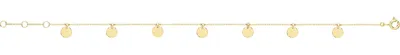 Produktbild von Schönes 9 Karat (375) Gold Damen - Armband - 18cm*7mm; TRS27596