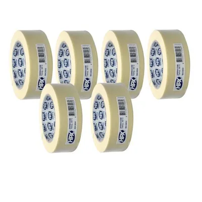Produktbild von Presto HPX Abdeckband weiß 60°, 38 mm, 6x 50m-Rolle